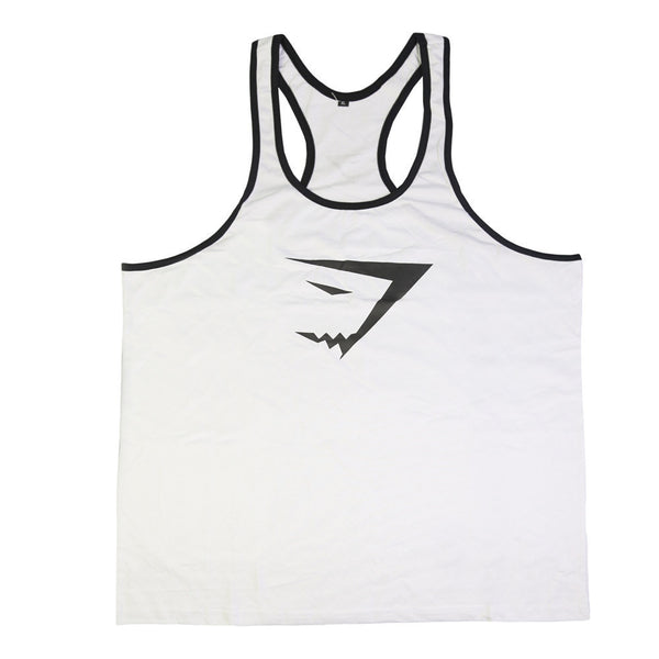 Tank Top Men Gym-shark Bodybuilding and Fitness